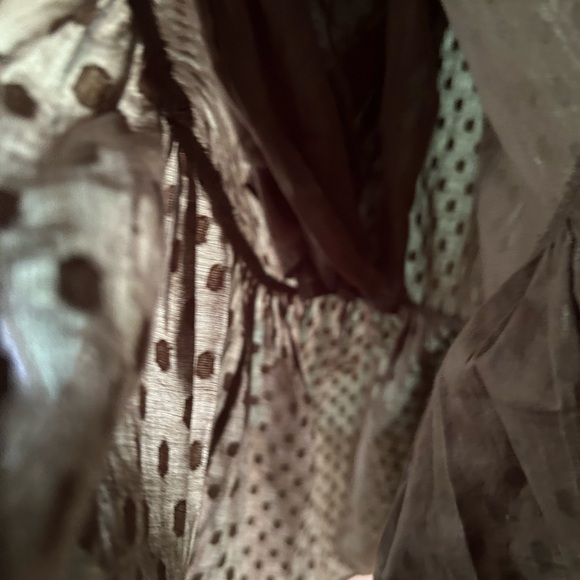 Tuckernuck Emerson Fry India Collection Swiss Dot Frances Dress 3. Size small - Picture 8 of 9